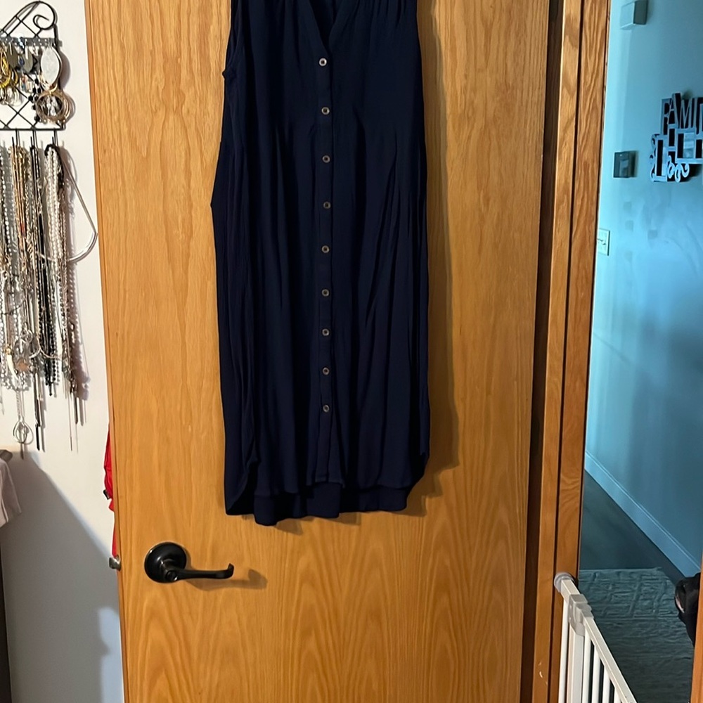 Knox Rose Navy Sleeveless Dress